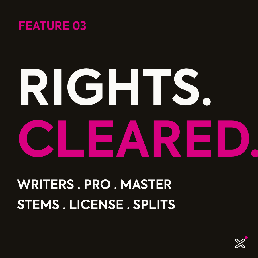 Rights Cleared — feature